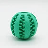 Durable Rubber Dog Chew Ball & Teeth Cleaner 🐶🦴🎾✨