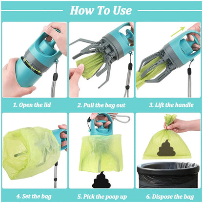 Portable Dog Poop Scooper petbloomstore
