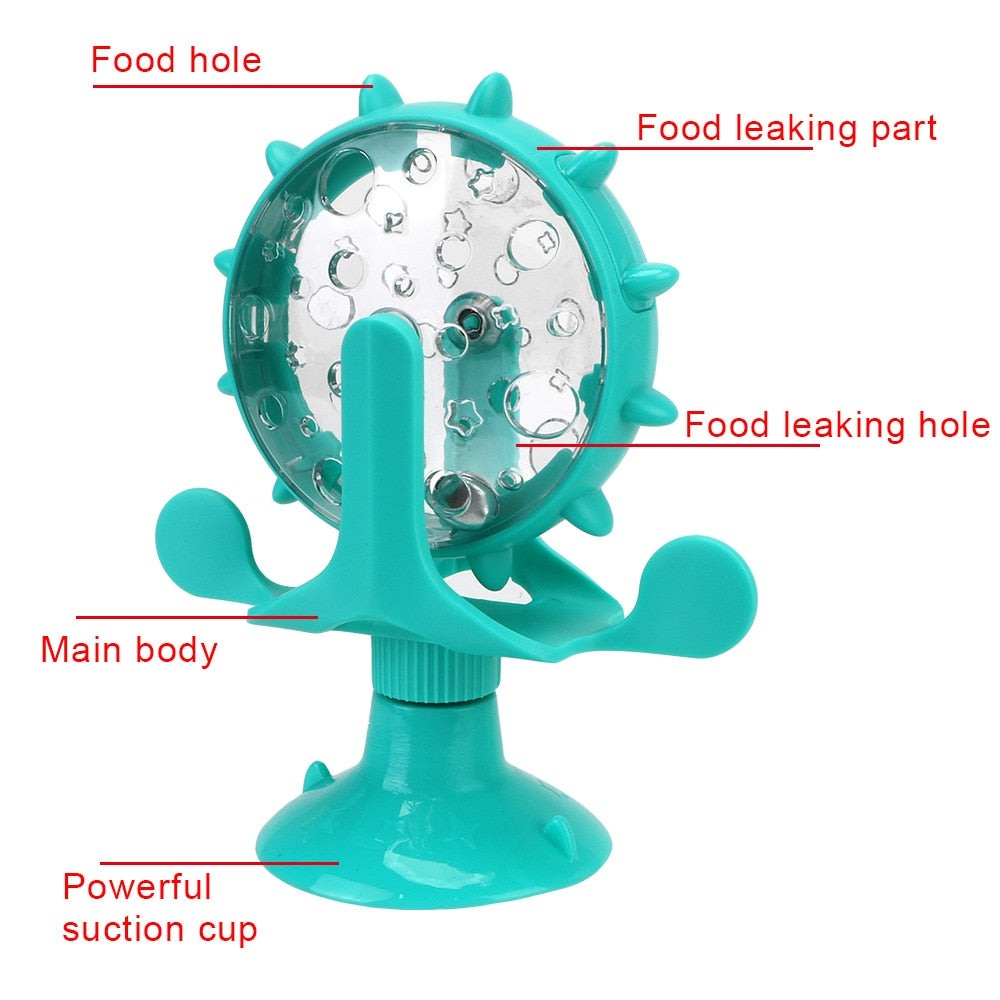 Pet Feeding Interactive Wheel petbloomstore