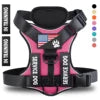 Reflective Service Dog Vest Harness with Patches 🐶🦺✨