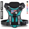 Reflective Service Dog Vest Harness with Patches 🐶🦺✨