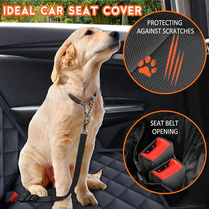 Waterproof Pet Car Seat Cover for Cars, Trucks & SUVs 🐶🐱🚗✨