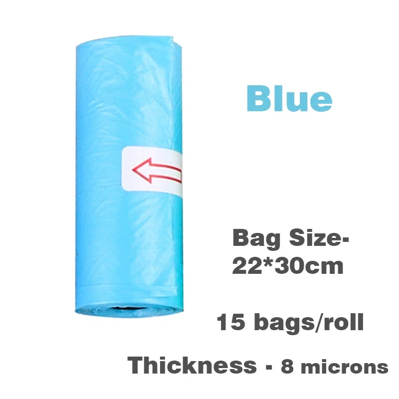 Leak-Proof Pet Waste Bags – 15 Rolls Pack 🐶🐱🧻✨