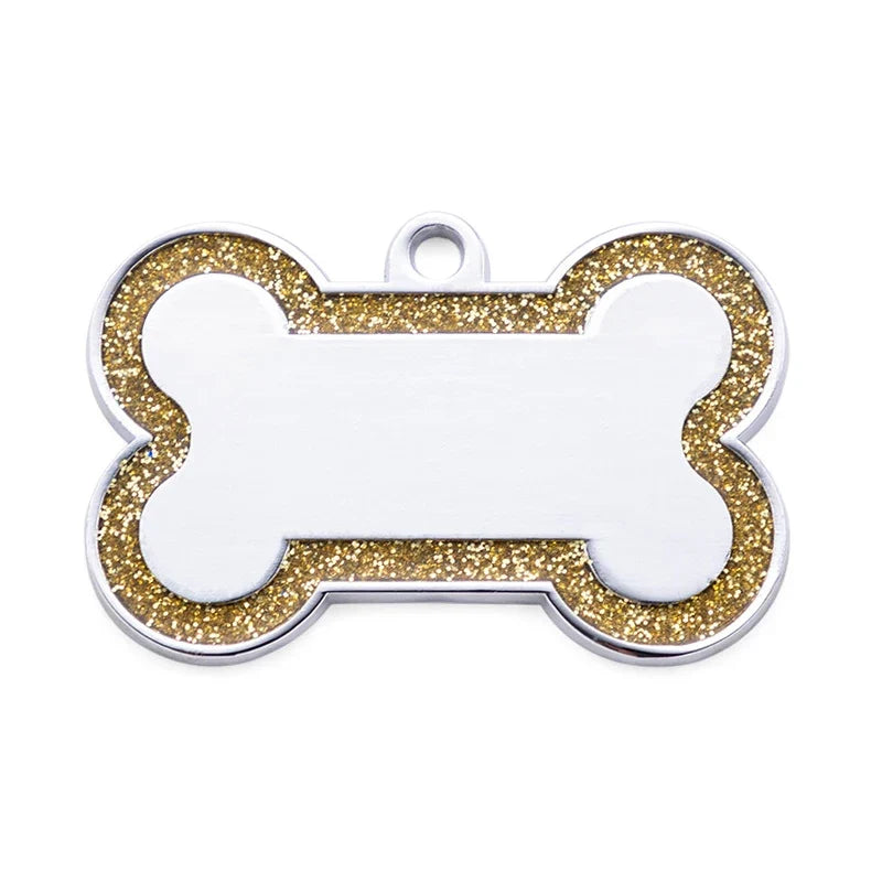 Custom Engraved Bone-Shaped Pet ID Tag 🐶🐱🏷️✨