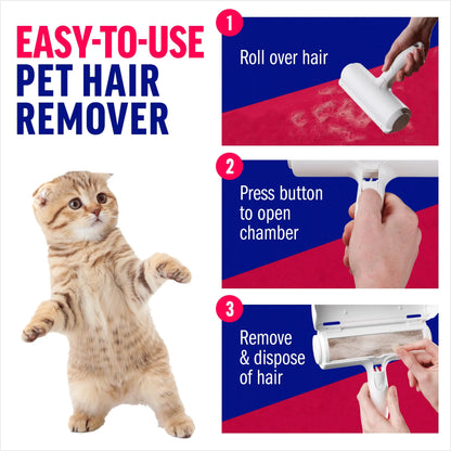Self-Cleaning Pet Grooming Brush & Hair Remover 🐶🐱✨🪮