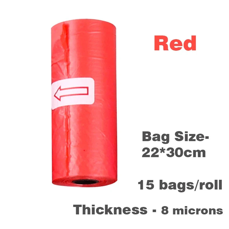 Leak-Proof Pet Waste Bags – 15 Rolls Pack 🐶🐱🧻✨