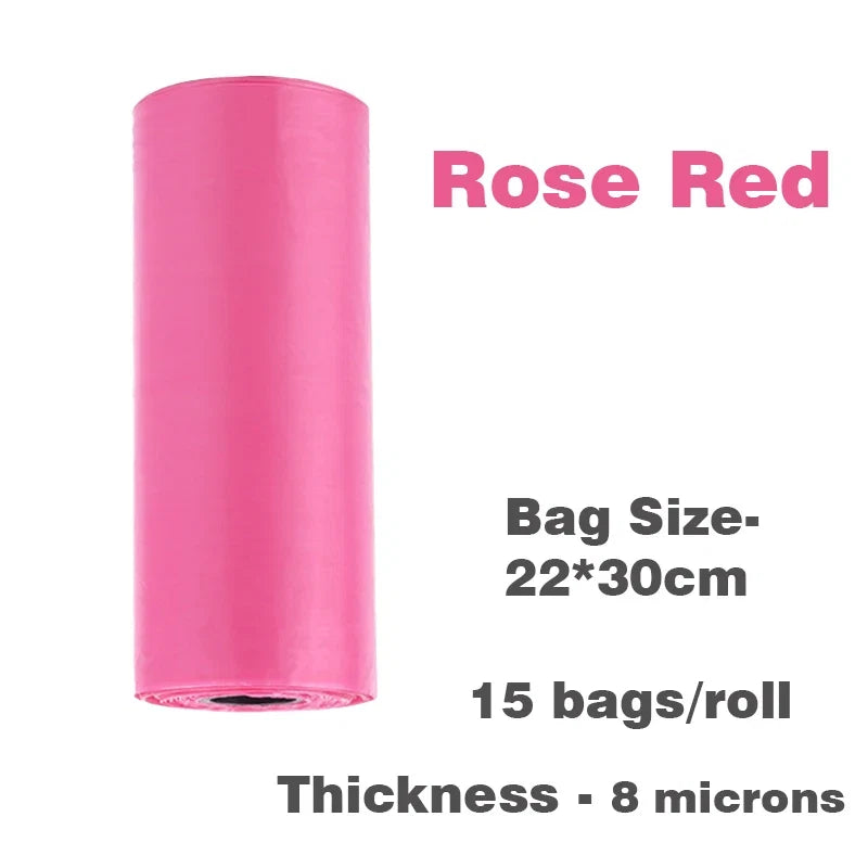 Leak-Proof Pet Waste Bags – 15 Rolls Pack 🐶🐱🧻✨