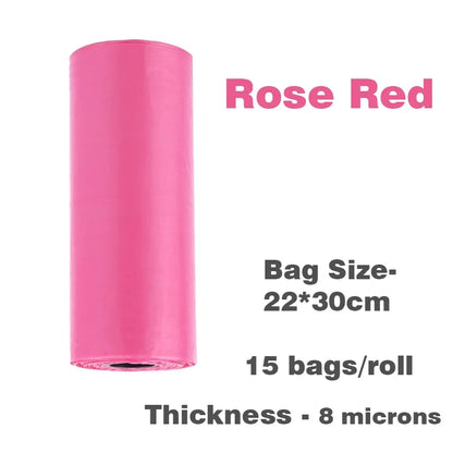 Leak-Proof Pet Waste Bags – 15 Rolls Pack 🐶🐱🧻✨