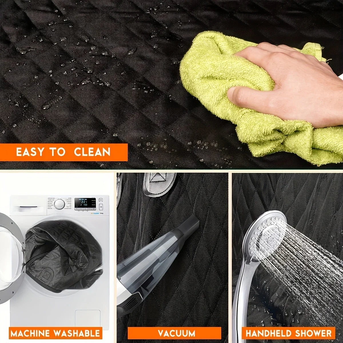 Waterproof Pet Car Seat Cover for Cars, Trucks & SUVs 🐶🐱🚗✨
