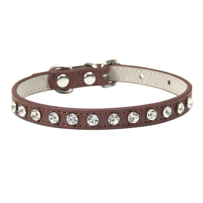 Luxury Rhinestone Pet Collar for Cats & Small Dogs 🐶🐱💎✨