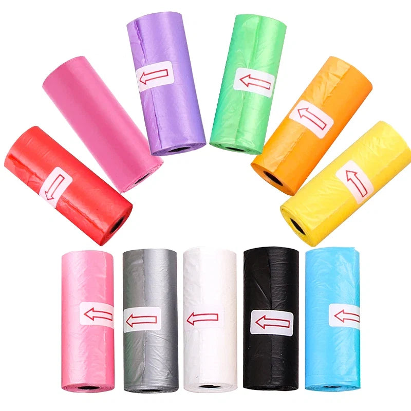Leak-Proof Pet Waste Bags – 15 Rolls Pack 🐶🐱🧻✨