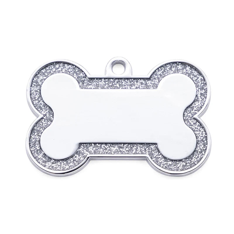 Custom Engraved Bone-Shaped Pet ID Tag 🐶🐱🏷️✨