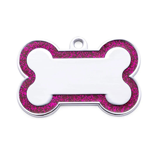 Custom Engraved Bone-Shaped Pet ID Tag 🐶🐱🏷️✨