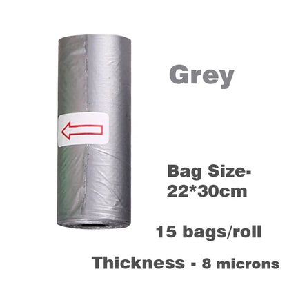 Leak-Proof Pet Waste Bags – 15 Rolls Pack 🐶🐱🧻✨
