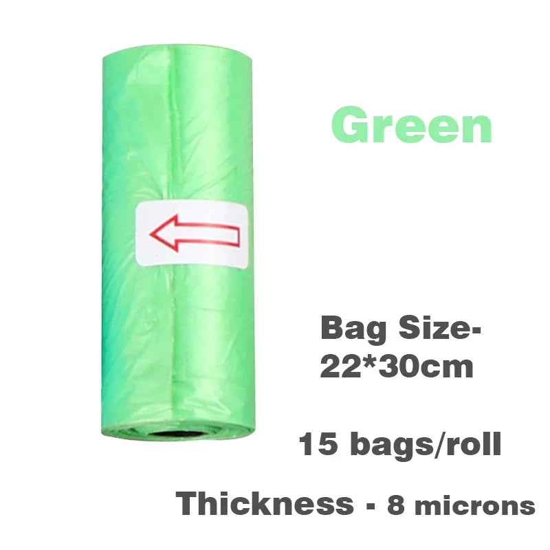 Leak-Proof Pet Waste Bags – 15 Rolls Pack 🐶🐱🧻✨