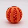 Durable Rubber Dog Chew Ball & Teeth Cleaner 🐶🦴🎾✨