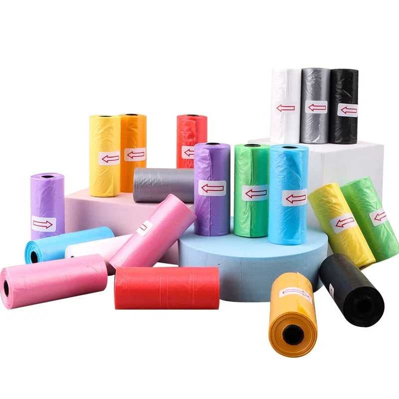 Leak-Proof Pet Waste Bags – 15 Rolls Pack 🐶🐱🧻✨