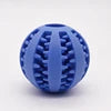 Durable Rubber Dog Chew Ball & Teeth Cleaner 🐶🦴🎾✨