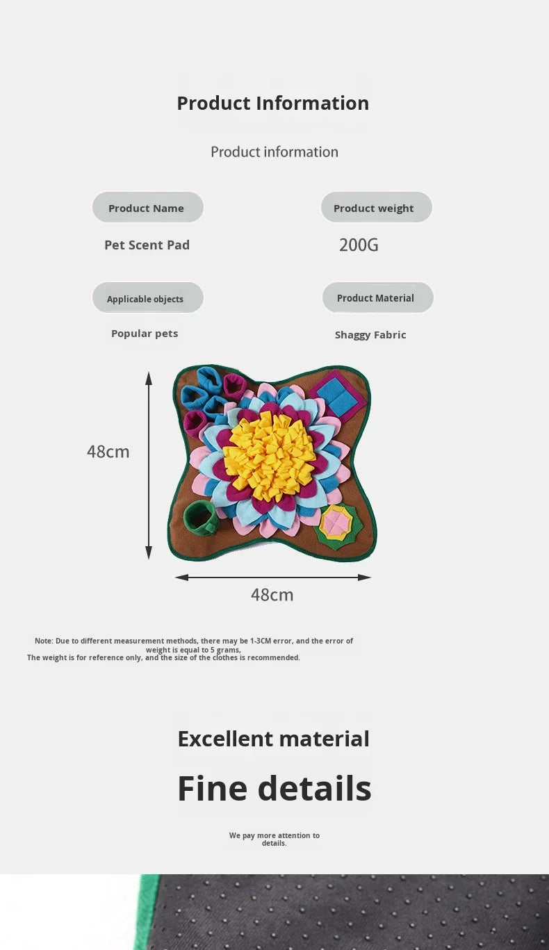 Interactive Snuffle Mat for Dogs & Cats 🐶🐱🧩✨