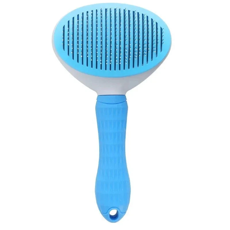 Self-Cleaning Pet Grooming Brush for Dogs & Cats 🐶🐱🪮✨ petbloomstore