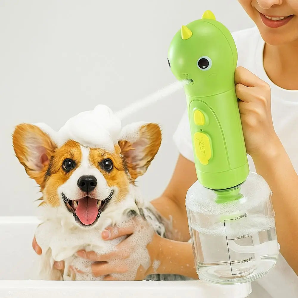 Rechargeable Pet Shampoo Foaming Dispenser 🐶🐱🛁✨ pawfectly