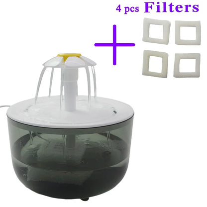 Automatic Cat Water Fountain petbloomstore