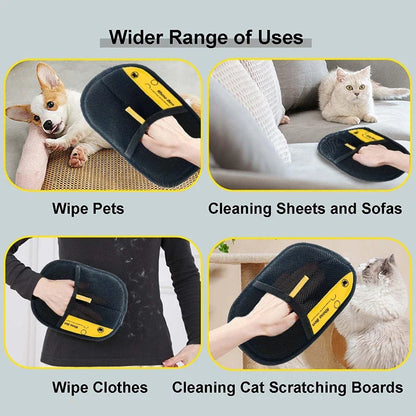 2025 Modern Electrostatic Gloves, Pet Hair Removal Tool for Cats & Dogs petbloomstore
