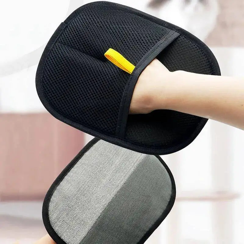 Pet Hair Removal Tool Reusable Static Removal Gloves, Double-Sided Grooming Gloves for Pets, Removes Pet Fur Hair for Carpets petbloomstore