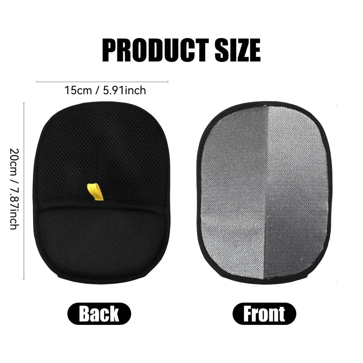 Pet Hair Removal Tool Reusable Static Removal Gloves, Double-Sided Grooming Gloves for Pets, Removes Pet Fur Hair for Carpets petbloomstore