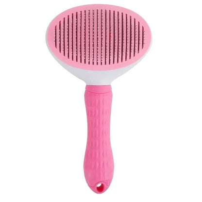 Self-Cleaning Pet Grooming Brush for Dogs & Cats 🐶🐱🪮✨ petbloomstore