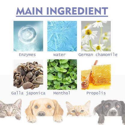 Pet Oral Care Spray – Fresh Breath & Teeth Cleaning 🐶🦷✨ pawfectly