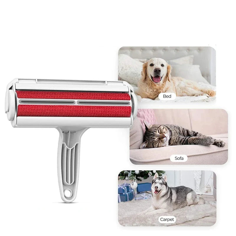 Pet Hair Removel Roller Remover Cleaning Brush Fur Removing Dog Cat Animals Hair Brush Car Clothing Couch Sofa Carpets Combs petbloomstore