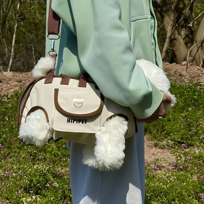 Breathable Dog Carrier Backpack Harness with Adjustable Straps 🐶🎒✨ petbloomstore