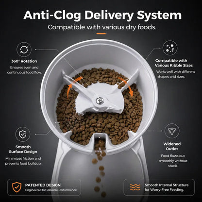 4L Smart Automatic Pet Feeder with App Control for Cats & Small Dogs 🐱🐶📱✨ petbloomstore
