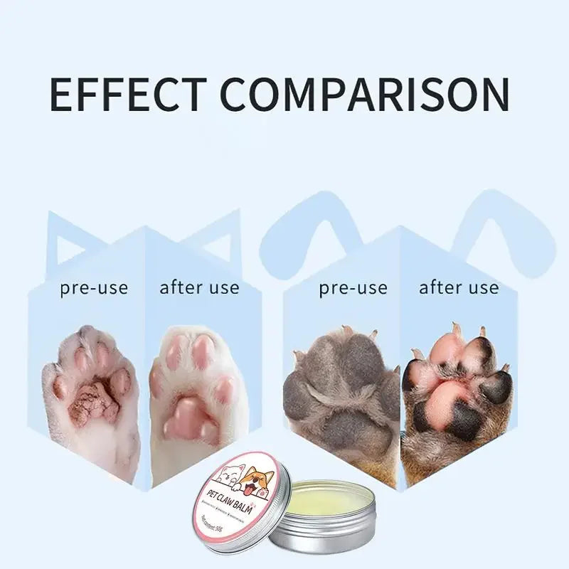 Pet Paw & Nose Balm – 50g Moisturizing Cream 🐶🐱🐾✨