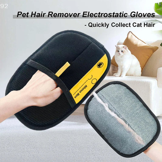 2025 Modern Electrostatic Gloves, Pet Hair Removal Tool for Cats & Dogs petbloomstore