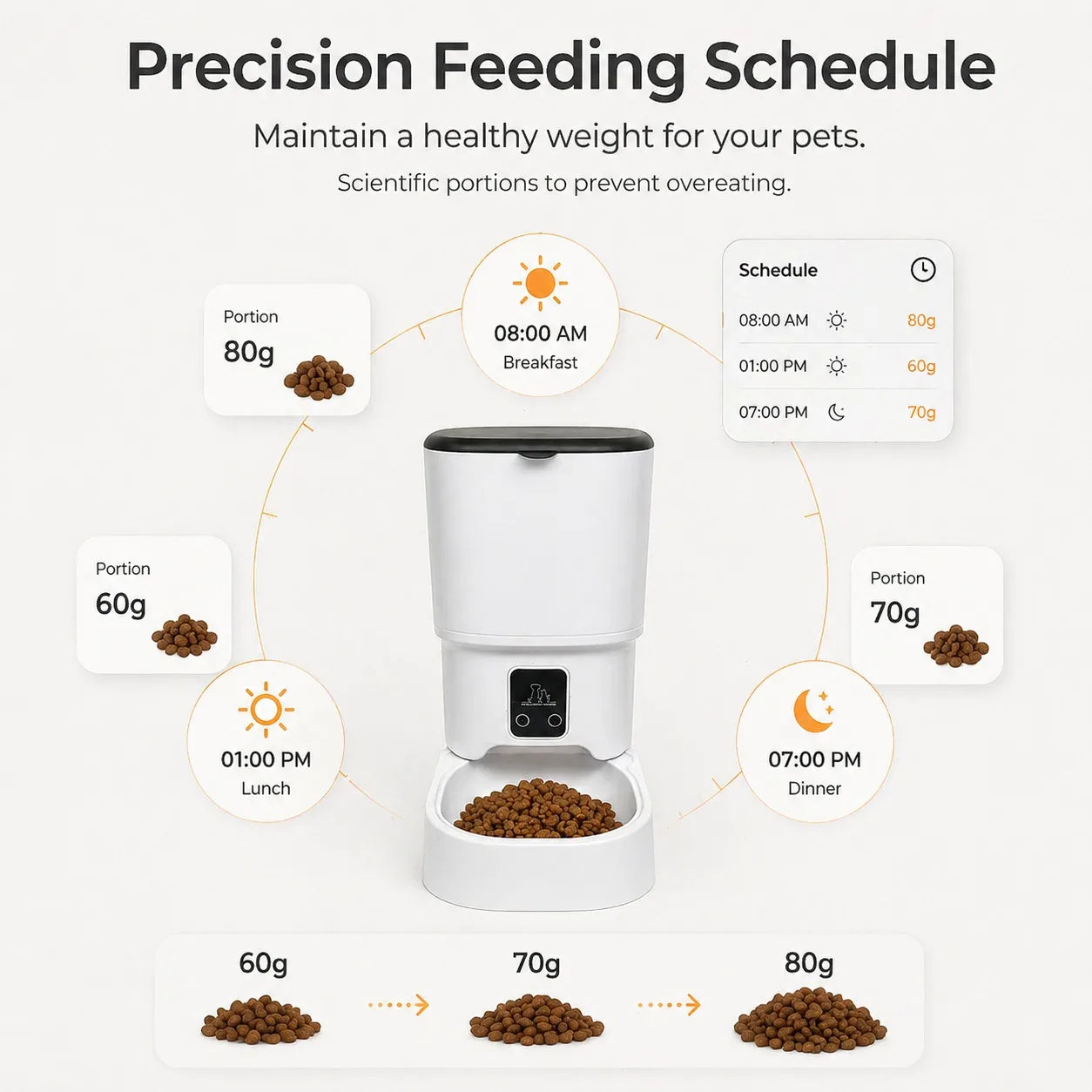 4L Smart Automatic Pet Feeder with App Control for Cats & Small Dogs 🐱🐶📱✨ petbloomstore