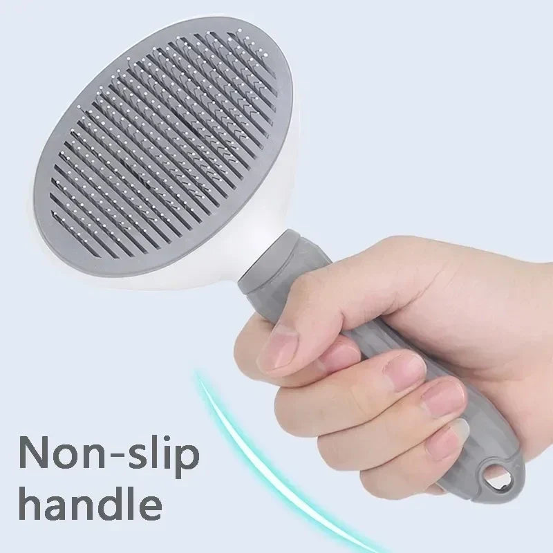 Self-Cleaning Pet Grooming Brush for Dogs & Cats 🐶🐱🪮✨ petbloomstore