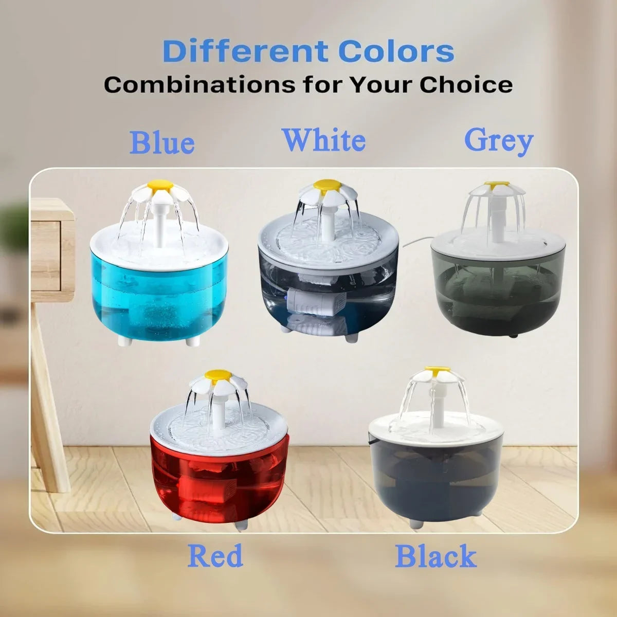 Automatic Cat Water Fountain petbloomstore