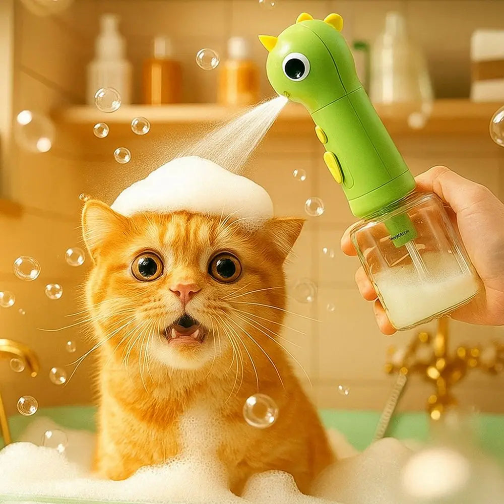 Rechargeable Pet Shampoo Foaming Dispenser 🐶🐱🛁✨ pawfectly