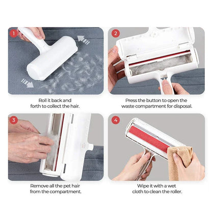 Pet Hair Removel Roller Remover Cleaning Brush Fur Removing Dog Cat Animals Hair Brush Car Clothing Couch Sofa Carpets Combs petbloomstore
