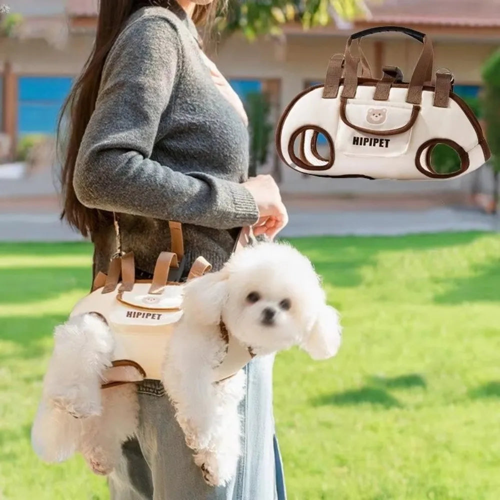 Breathable Dog Carrier Backpack Harness with Adjustable Straps 🐶🎒✨ petbloomstore