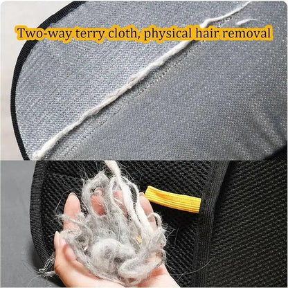 Pet Hair Removal Tool Reusable Static Removal Gloves, Double-Sided Grooming Gloves for Pets, Removes Pet Fur Hair for Carpets petbloomstore