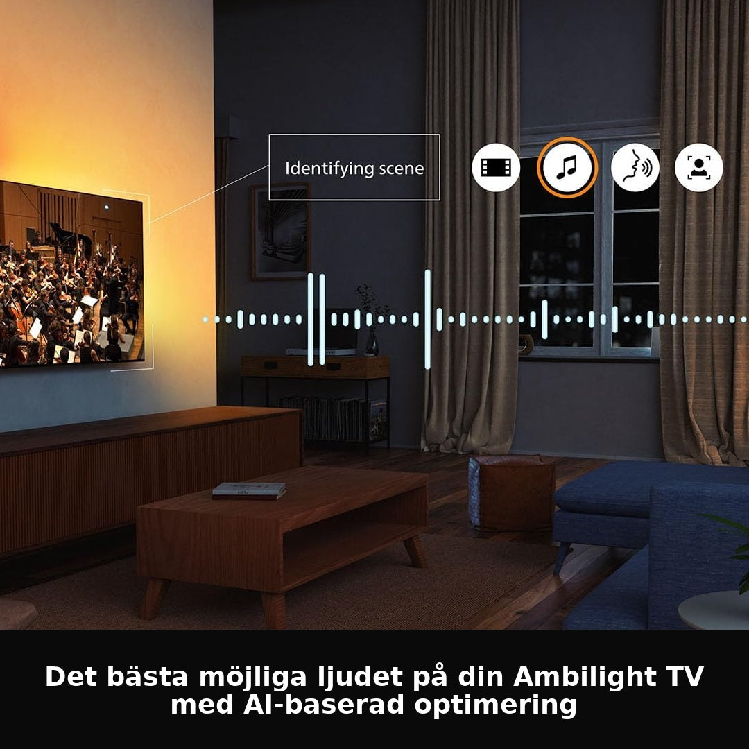Philips 75’’  4K LED Smart TV Luxuriousx